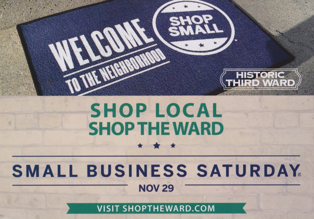 Small Business Saturday - Milwaukee's Historic Third Ward - Shop Local